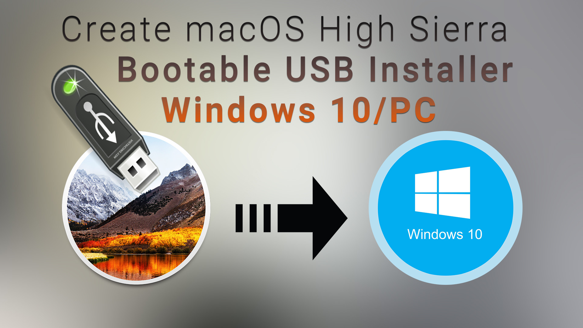 how to create bootable usb install for mac os x using windows